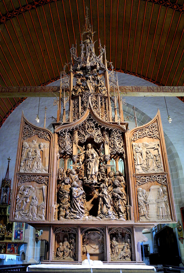 072 Creglingen Riemenschneider Altar